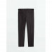 Костюмные брюки из биэластичной шерсти серого цвета