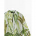 блузка с принтом пальмы Рами из 100% хлопка