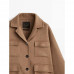 Короткое пальто из смесовой шерсти с карманами